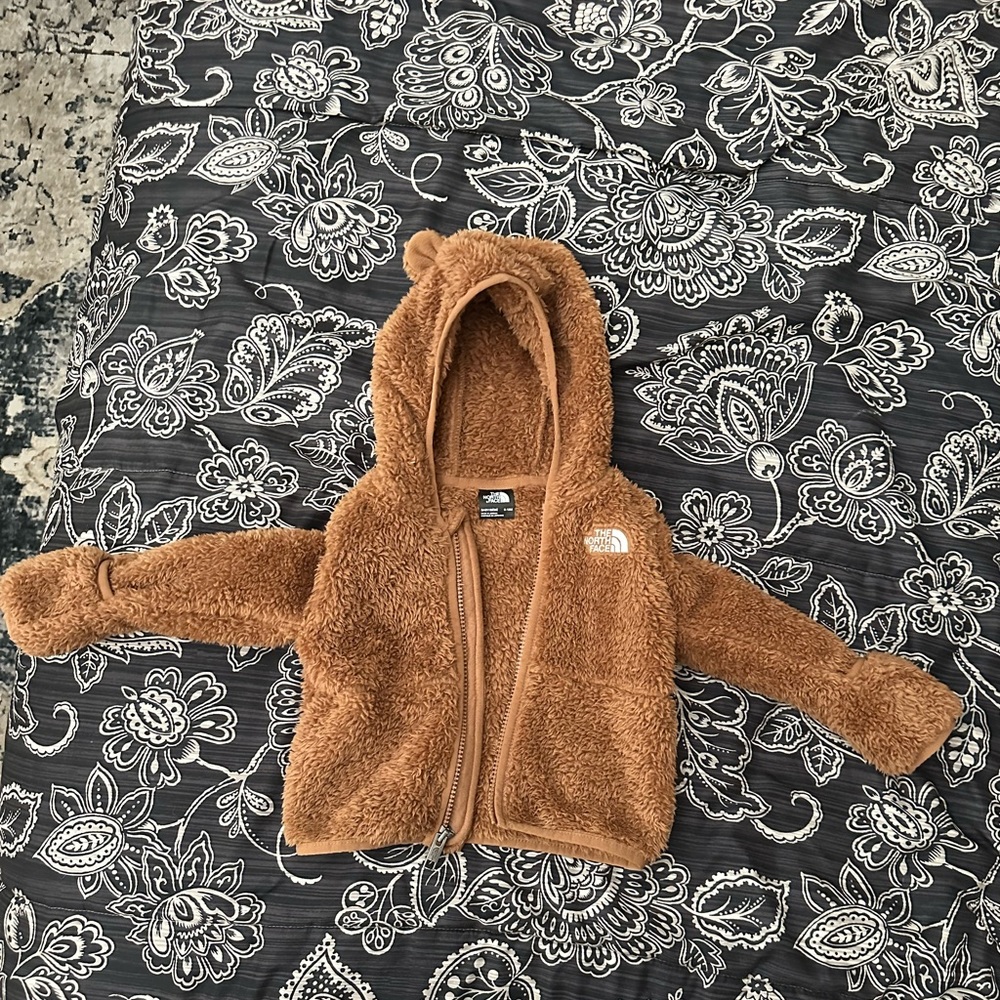 The North Face baby bear full zip hoodie